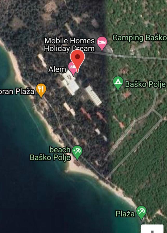 Oaza Mira Mobile Houses - Camp Basko Polje #Bestoffer Baska Voda Exterior photo